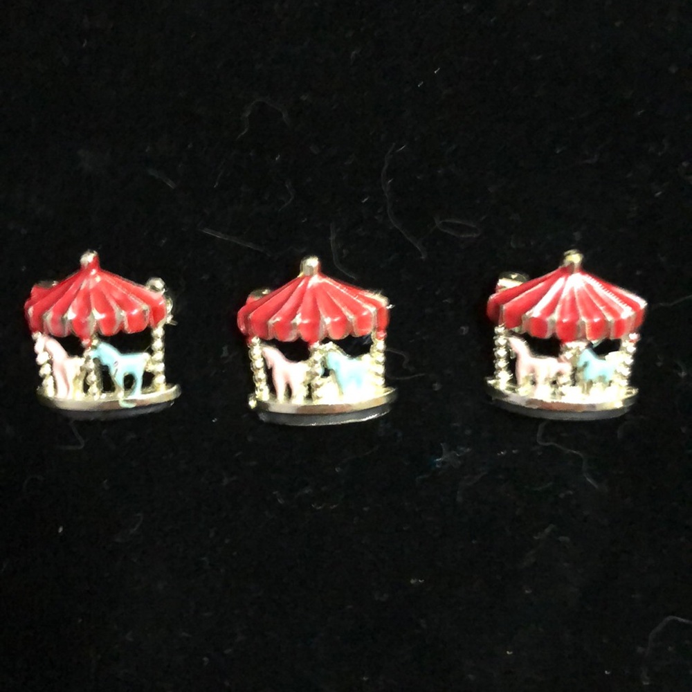 Childs Vintage 50s Scatter Pins-3 MerryGoRounds